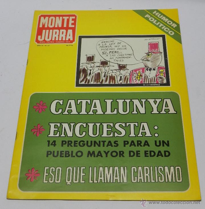 Military Antiques: ANTIGUA REVISTA CARLISTA - MONTEJURRA N&ordm; 47, JULIO-AGOSTO 1969 - TRADICION, CASA DE BORBON PARMA - R