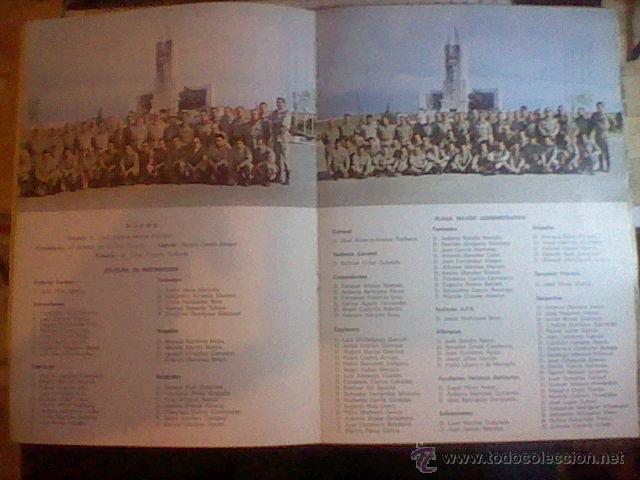 Military Antiques: hoja revista Servir desfile C.I.R n&ordm; 1  1973 MANDO Y PLANA MAYOR ADMTVA