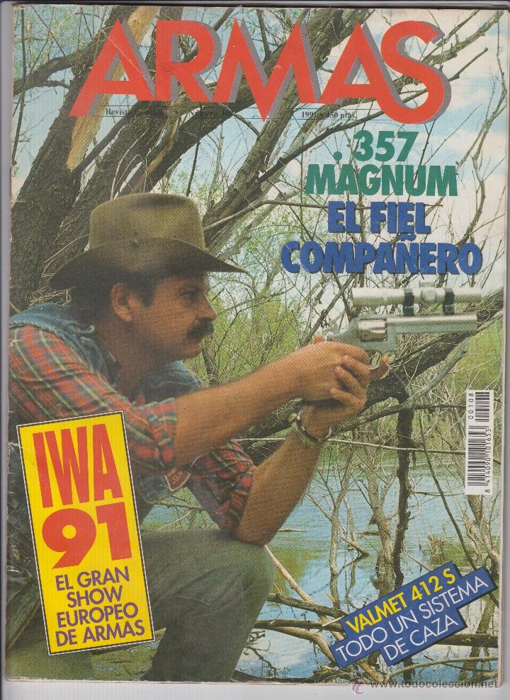Militaria: Revista ARMAS n&ordm; 108 Hobby Press 1991