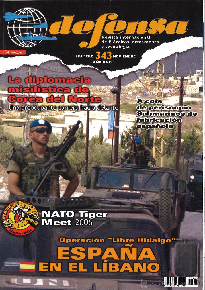 Militaria: Defensa. 343. Espa&ntilde;a en el L&iacute;bano