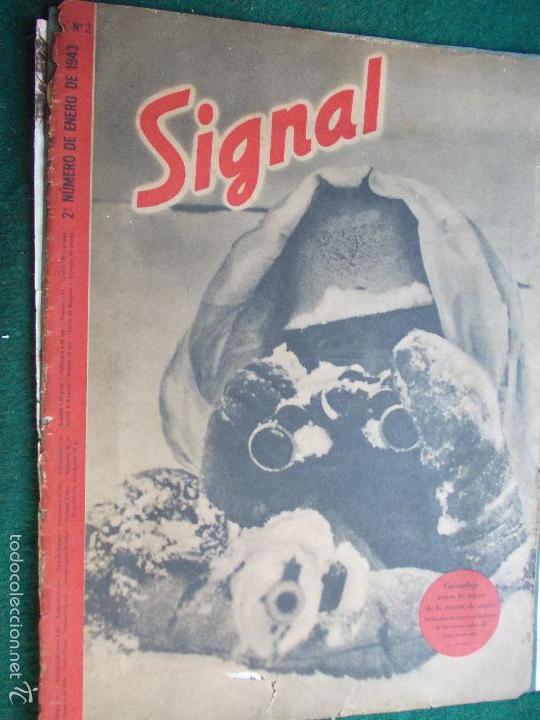 Military Antiques: Signal revista nazi enero de 1.943