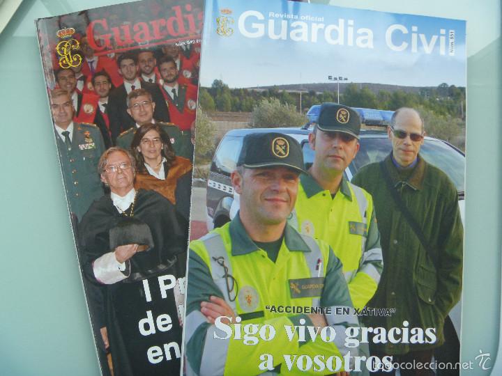 Military Antiques: LOTE DE 2 NUMEROS DE LA REVISTA OFICIAL DE LA GUARDIA CIVIL , 2015