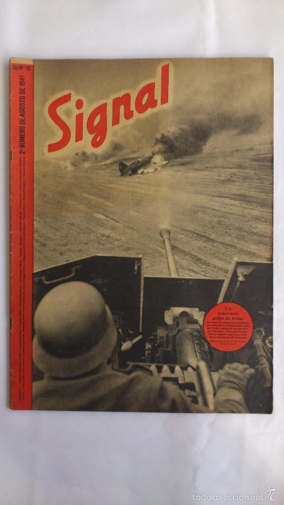 Military Antiques: REVISTA SIGNAL - N&ordm; 16, AGOSTO 1941