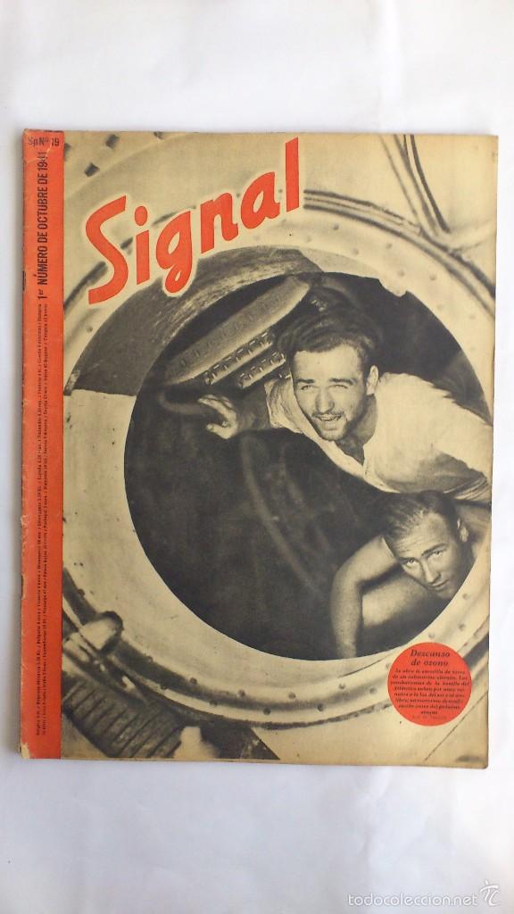 Military Antiques: REVISTA SIGNAL - N&ordm; 19, OCTUBRE 1941