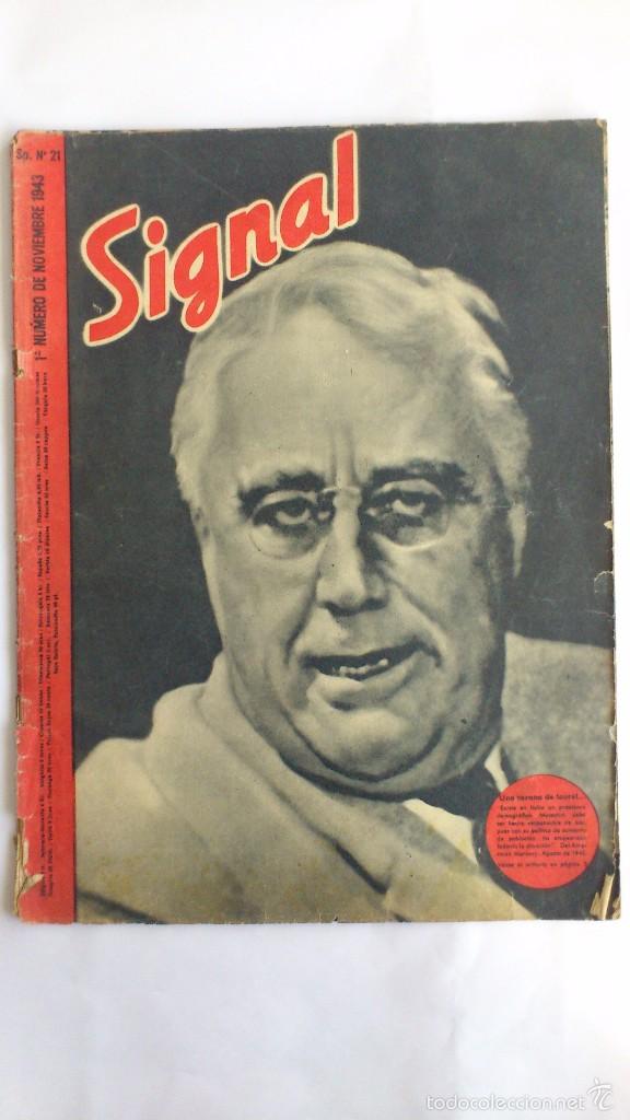 Military Antiques: REVISTA SIGNAL - N&ordm; 21, NOVIEMBRE 1943
