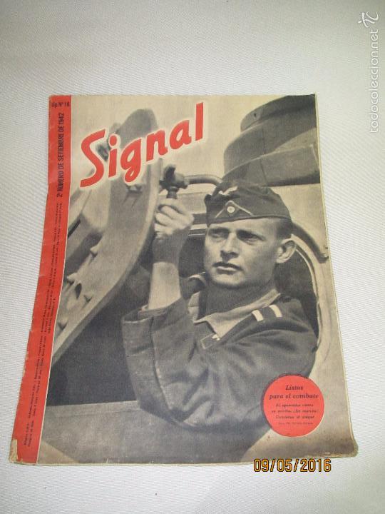 Militaria: Antigua Revista Periodico de la 2&ordf; Guerra Mundial ** SIGNAL ** N&ordm; 2 de 1942 en Espa&ntilde;ol