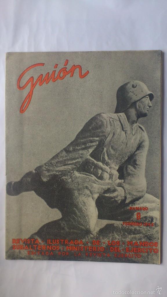 Military Antiques: GUION - REVISTA ILUSTRADA DE LOS MANDOS SUBALTERNOS, N&ordm; 9 - FEBRERO 1943
