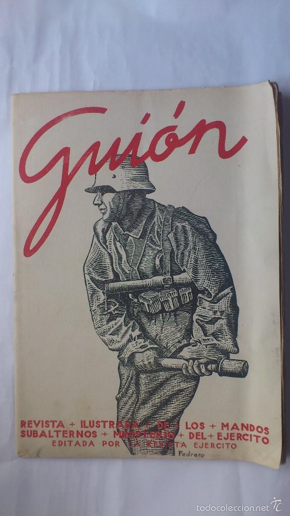 Military Antiques: GUION - REVISTA ILUSTRADA DE LOS MANDOS SUBALTERNOS, N&ordm; 20 - ENERO 1944