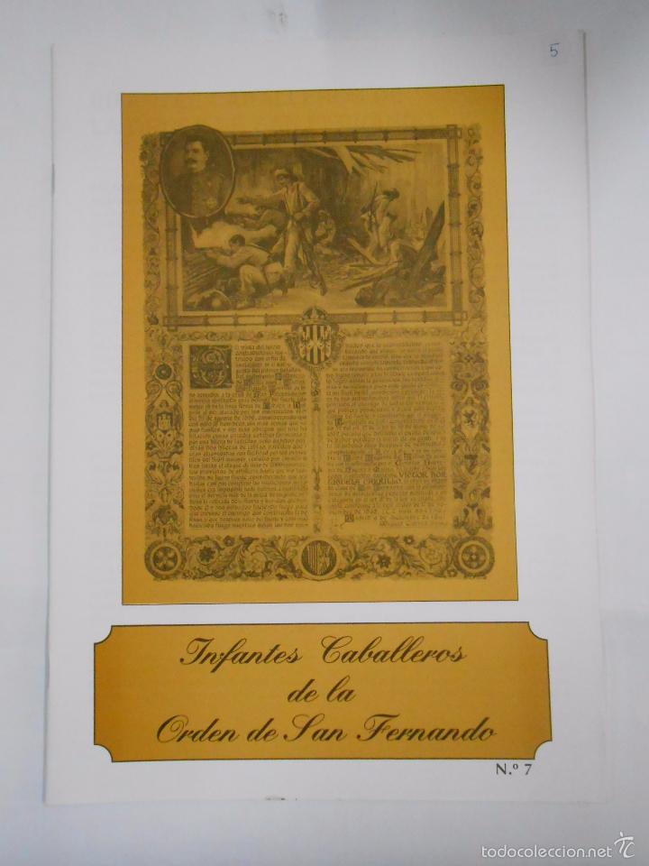 Military Antiques: REVISTA INFANTES DE LA ORDEN DE SAN FERNANDO N&ordm; 7. TDKR16