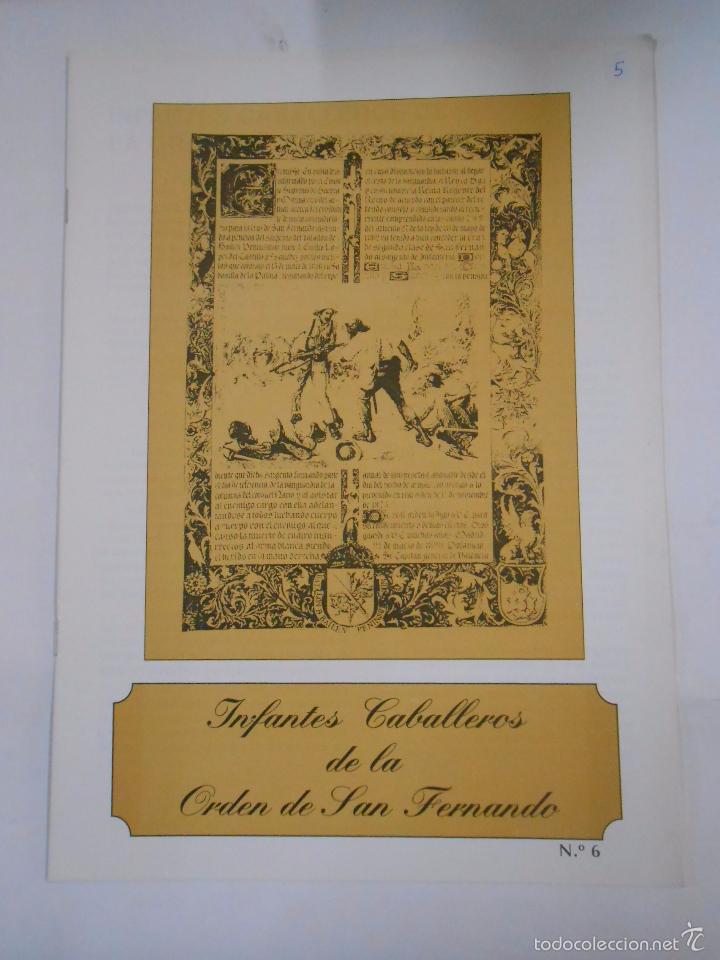 Military Antiques: REVISTA INFANTES DE LA ORDEN DE SAN FERNANDO N&ordm; 6. TDKR16