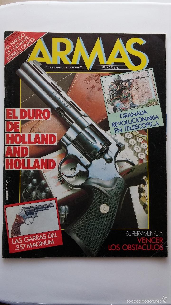 Militaria: Revista armas n&ordm; 72 de 1988