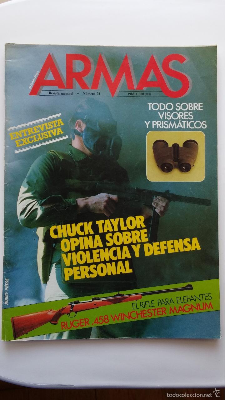 Militaria: Revista armas n&ordm; 74 de 1988
