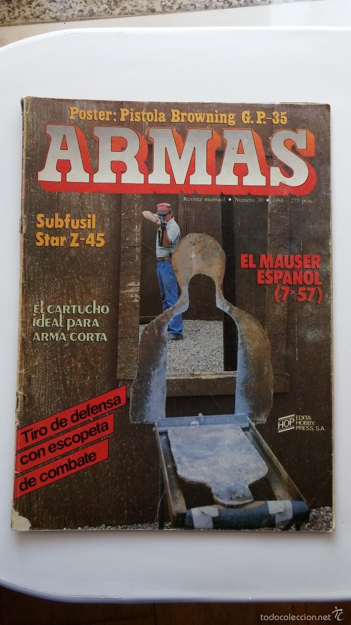 Militaria: Revista armas n&ordm; 30 de 1984