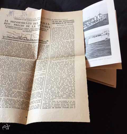 Militaria: ACORAZADO BALEARES - Foto 2