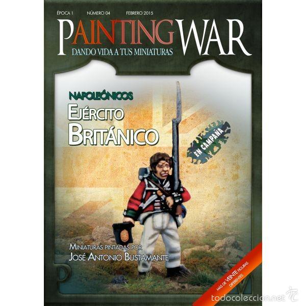 Military Antiques: Painting War n&ordm;4 napole&oacute;nicos. Ej&eacute;rcito brit&aacute;nico
