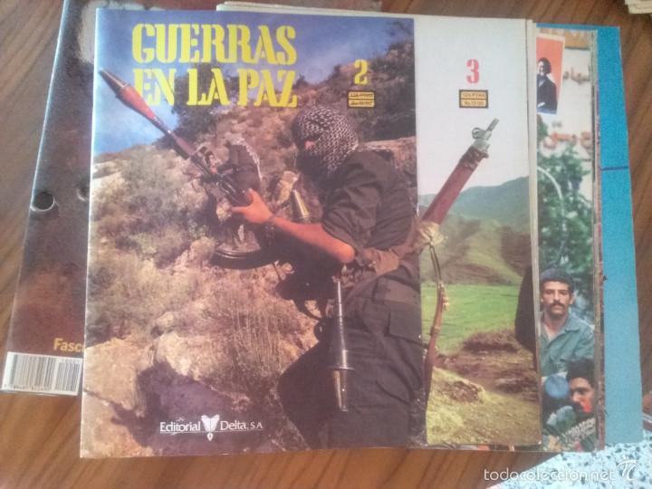 Militaria: PORTADAS DE LA REVISTA GUERRAS EN LA PAZ 2 AL 15. FASC&Iacute;CULOS. BUEN ESTADO. GRAPA. RARO.