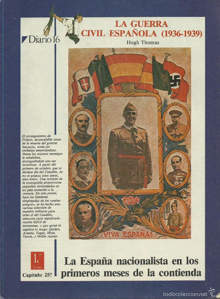 Military Antiques: LA GUERRA CIVIL ESPA&Ntilde;OLA DIARIO 16 LA ESPA&Ntilde;A NACIONALISTA  CAPITULO 25&ordm; VER FOTOS