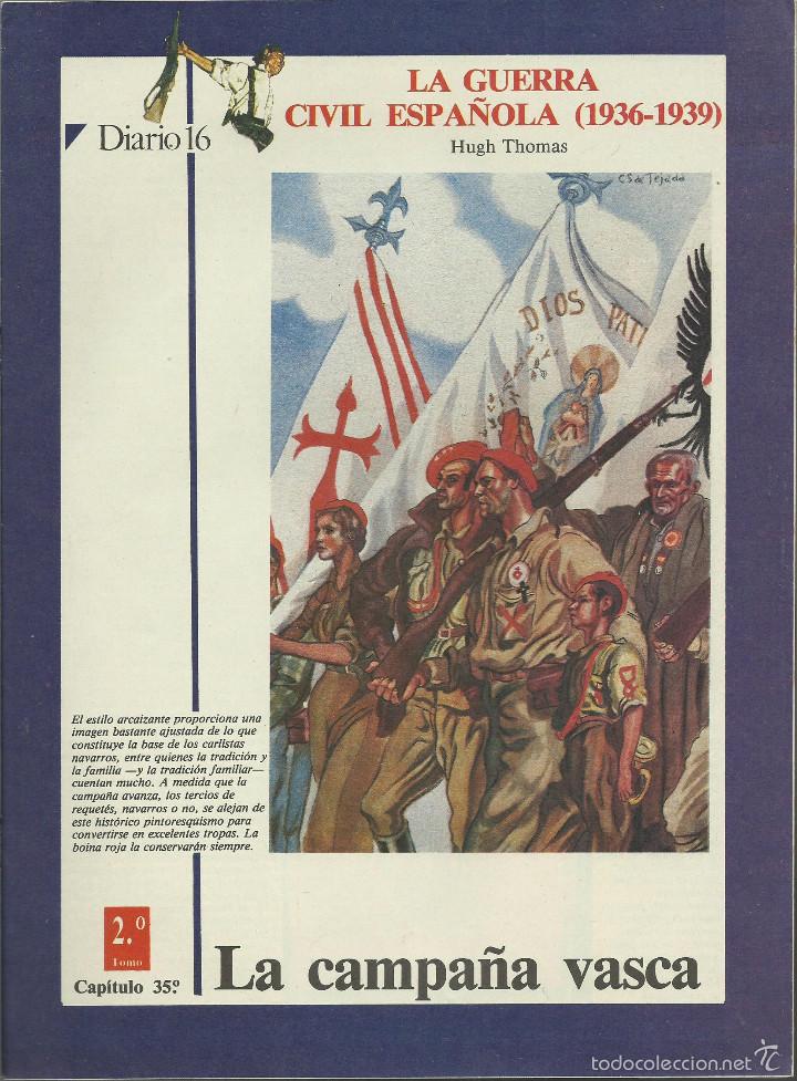 Military Antiques: LA GUERRA CIVIL ESPA&Ntilde;OLA DIARIO 16 LA CAMPA&Ntilde;A VASCA CAPITULO 35&ordm; VER FOTOS