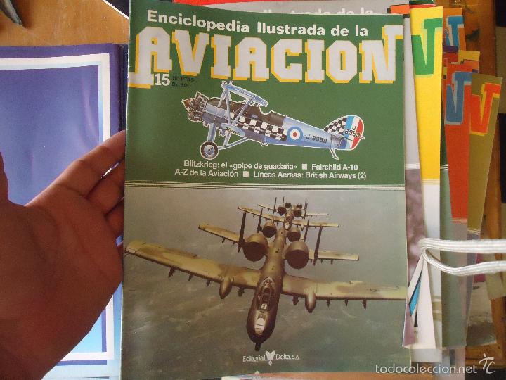 Militaria: revista fasciculo de la enciclopedia ilustrada . aviones , - el mundo de la aviacion numero 15