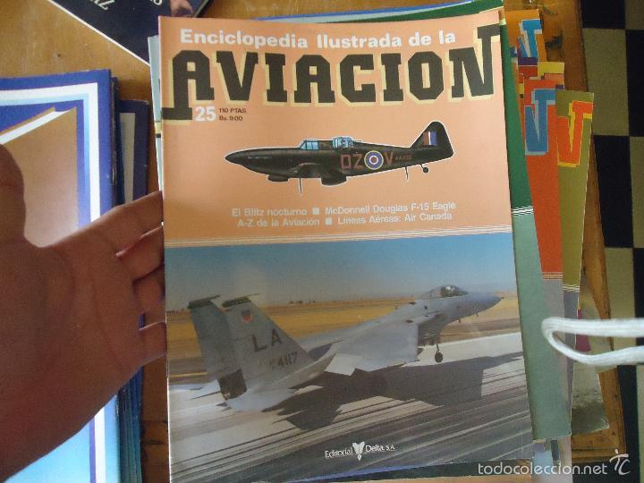 Militaria: revista fasciculo de la enciclopedia ilustrada . aviones , - el mundo de la aviacion numero 25