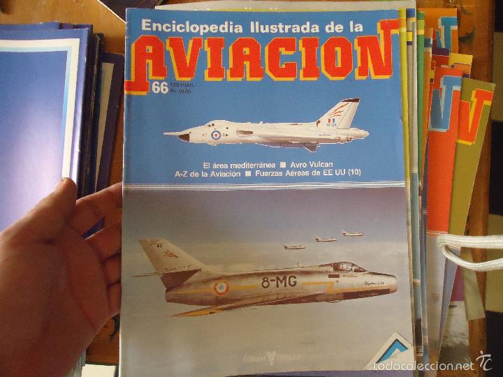 Militaria: revista fasciculo de la enciclopedia ilustrada . aviones , - el mundo de la aviacion numero 66