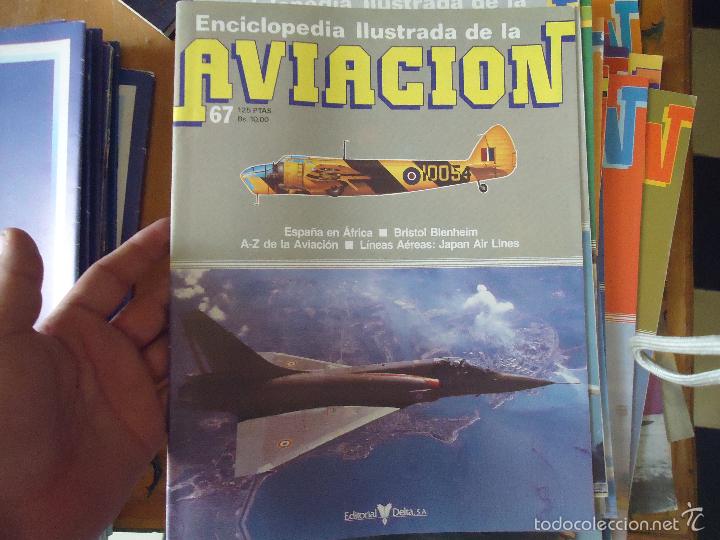 Militaria: revista fasciculo de la enciclopedia ilustrada . aviones , - el mundo de la aviacion numero 67
