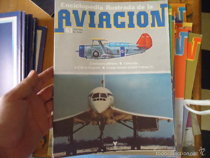Militaria: revista fasciculo de la enciclopedia ilustrada . aviones , - el mundo de la aviacion numero 63