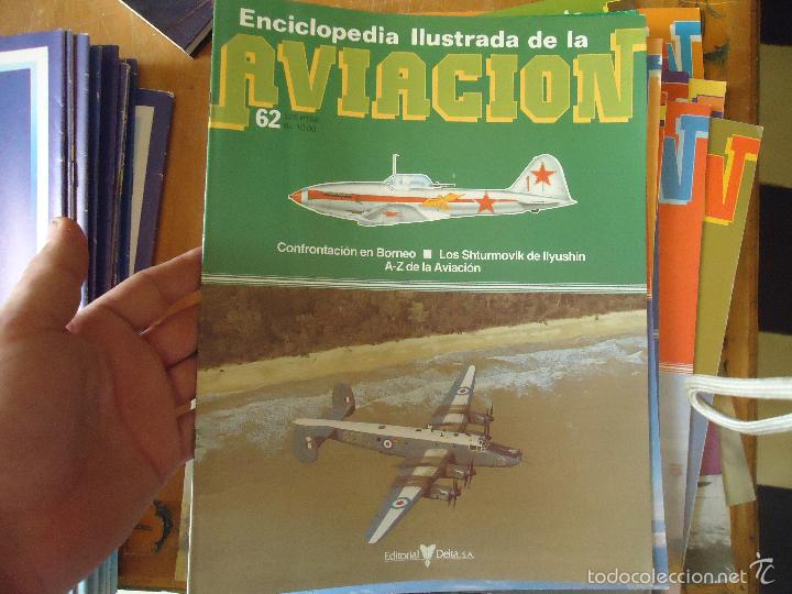 Militaria: revista fasciculo de la enciclopedia ilustrada . aviones , - el mundo de la aviacion numero 62