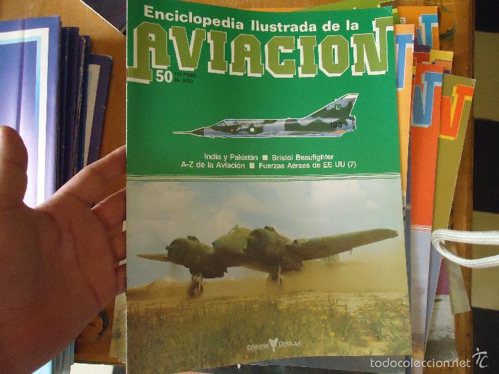 Militaria: revista fasciculo de la enciclopedia ilustrada . aviones , - el mundo de la aviacion numero 50