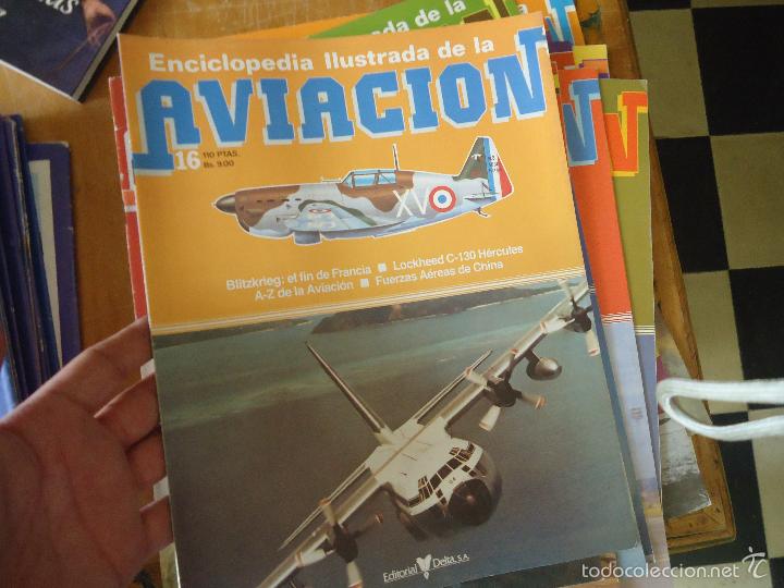 Militaria: revista fasciculo de la enciclopedia ilustrada . aviones , - el mundo de la aviacion numero 16