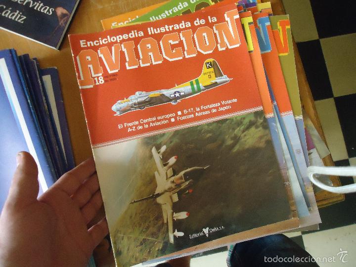Militaria: revista fasciculo de la enciclopedia ilustrada . aviones , - el mundo de la aviacion numero 18