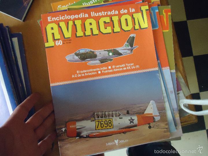 Militaria: revista fasciculo de la enciclopedia ilustrada . aviones , - el mundo de la aviacion numero 60
