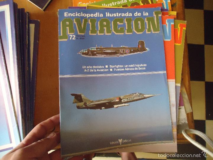 Militaria: revista fasciculo de la enciclopedia ilustrada . aviones , - el mundo de la aviacion numero 72