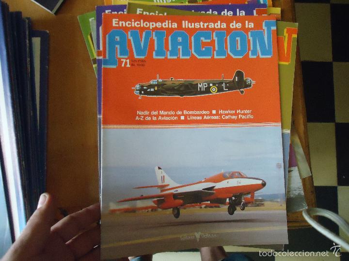 Militaria: revista fasciculo de la enciclopedia ilustrada . aviones , - el mundo de la aviacion numero 71