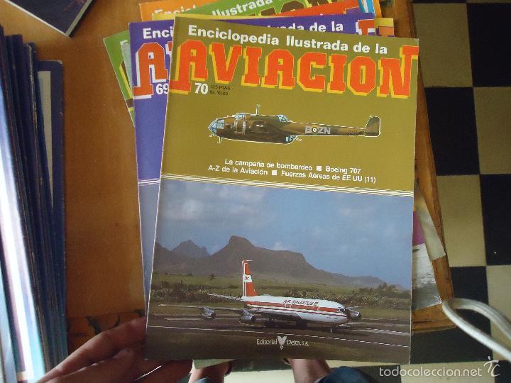 Militaria: revista fasciculo de la enciclopedia ilustrada . aviones , - el mundo de la aviacion numero 70
