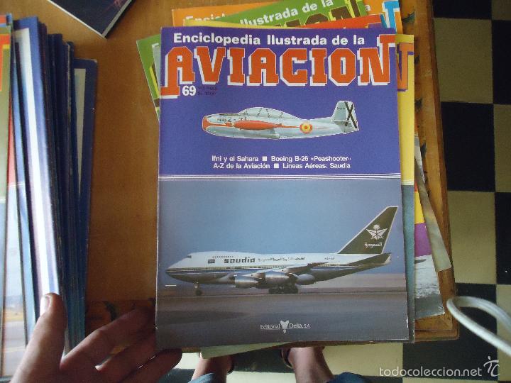 Militaria: revista fasciculo de la enciclopedia ilustrada . aviones , - el mundo de la aviacion numero 69