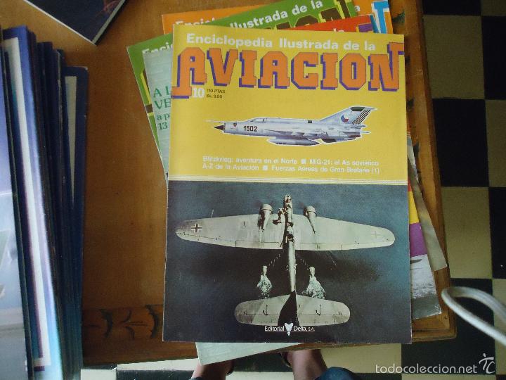 Militaria: revista fasciculo de la enciclopedia ilustrada . aviones , - el mundo de la aviacion numero 10