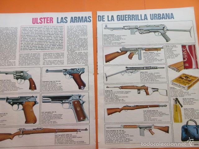 Militaria: ARTICULO 1972 - ULSTER LAS ARMAS DE LA GUERRILLA URBANA