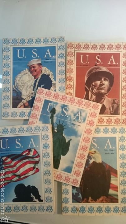 Militaria: Publicaci&oacute;n U.S.A Reflejo de la vida de los ESTADOS Unidos MINIATURA de los Estados Unidos...