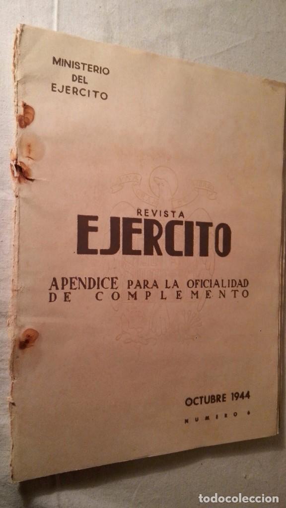 Military Antiques: ANTIGUA REVISTA MILITAR EJERCITO 1944 N&ordm; 6