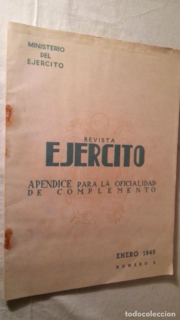 Military Antiques: ANTIGUA REVISTA MILITAR EJERCITO 1945 N&ordm; 9