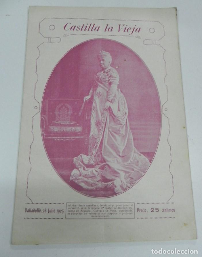 Militaria: Castilla la Vieja,&nbsp;Revista semanal ilustrada de Castilla y Le&oacute;n,&nbsp;num. 50,&nbsp;La infanta Isabel de Borbo
