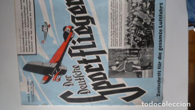 Military Antiques: revista  Alemana Luftwaffe Der Deutsche Sportfliger marzo 1939
