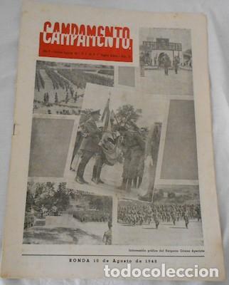 Militaria: REVISTA CAMPAMENTO DE LA UNIDAD ESPECIAL DE LA I.P.S. DE LA 2&ordf; ZONA, N&ordm; 31, DE 1948