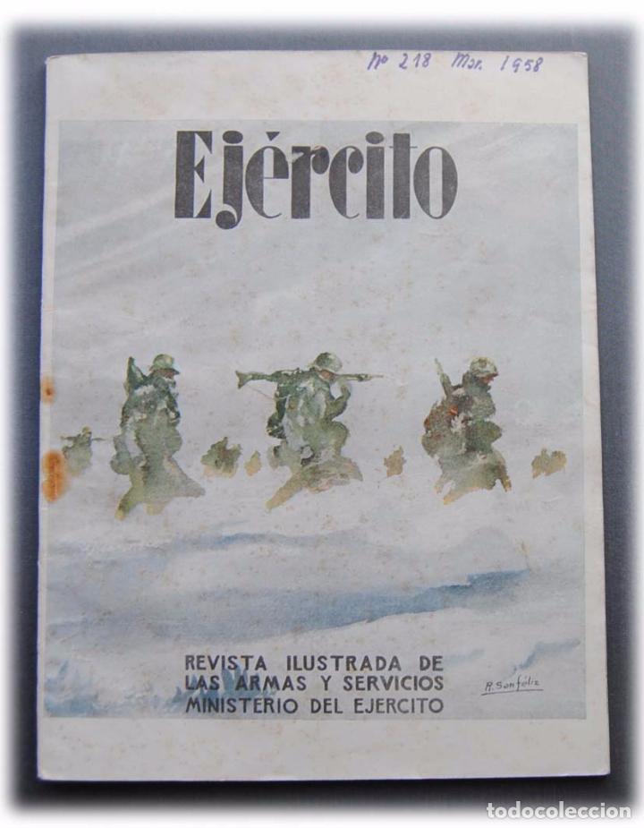 Militaria: REVISTA EJ&Eacute;RCITO MARZO 1958 - Foto 1