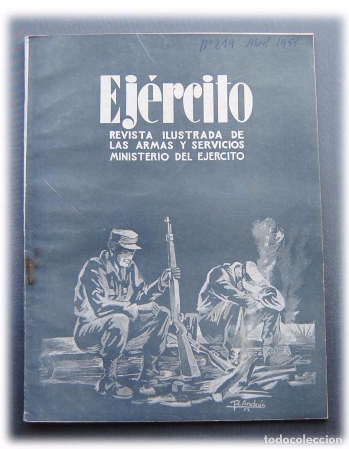 Militaria: REVISTA EJ&Eacute;RCITO ABRIL 1958 - Foto 1