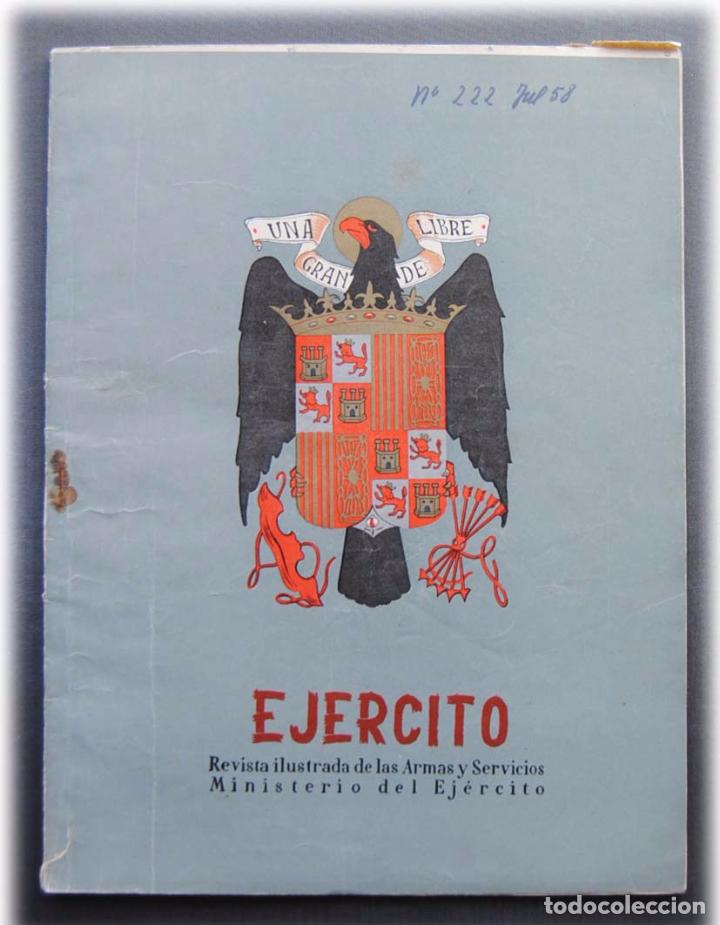 Militaria: REVISTA EJ&Eacute;RCITO JULIO 1958 - Foto 1