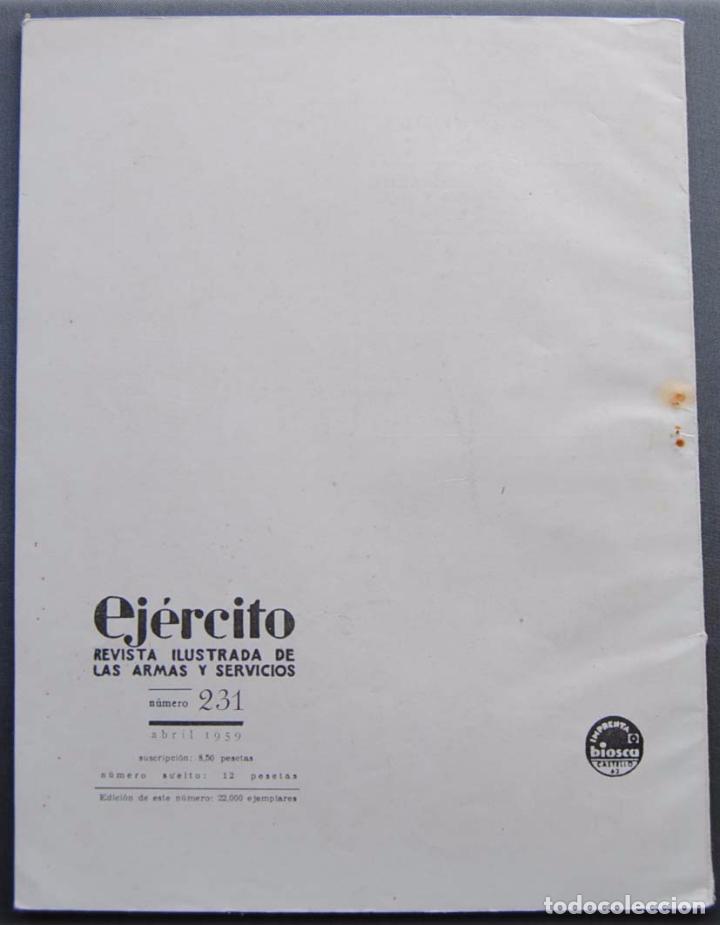 Militaria: REVISTA EJ&Eacute;RCITO ABRIL 1959 - Foto 2