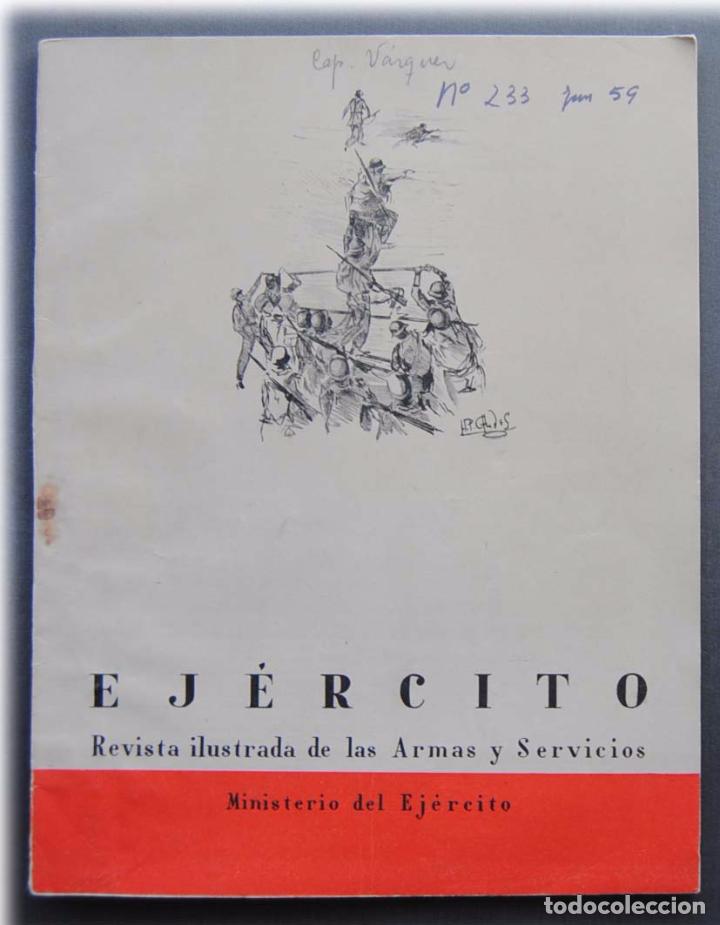 Militaria: REVISTA EJ&Eacute;RCITO JUNIO 1959 - Foto 1