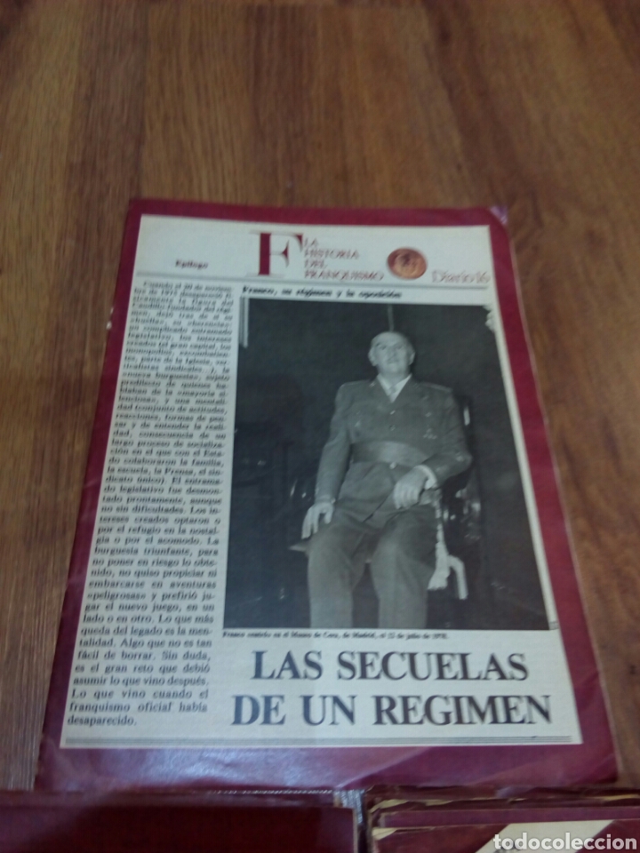 Militaria: Historia del franquismo Diario 16